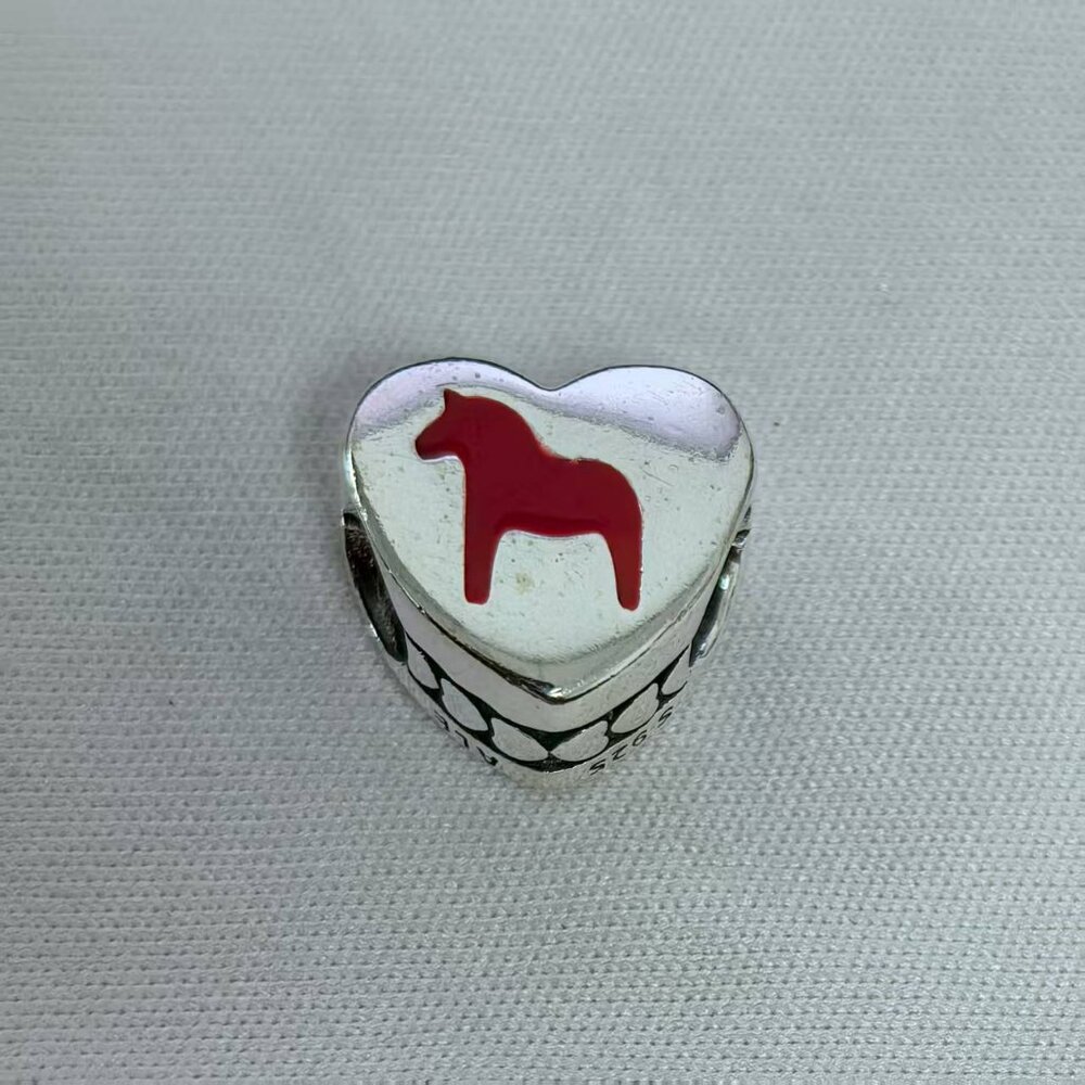 Pandora Schweden Schriftzug Sweden and Charm, S925 Silver Jewelry